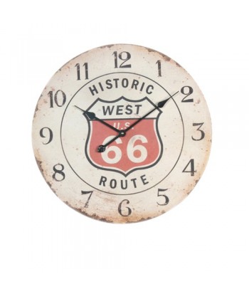 Horloge murale "route 66"