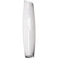 Vase en verre conique H 99 cm
