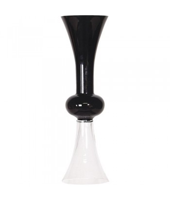 Vase en verre H 56 cm