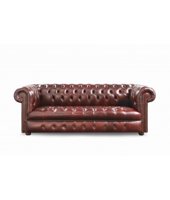 CANAPE CHESTERFIELD 3 PLACES CAPITONNE