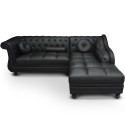 Canapé d'angle Chesterfield British