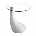 Table d'appoint design Nova Blanc